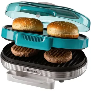 Ariete Hamburger Maker Party Time Hambuger Maker, blau«, 1200 W, blau
