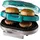 Hamburger Maker Party Time Hambuger Maker, blau«, 1200 W, blau