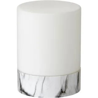 Northpoint Aufladbare Tischlampe Marmor warmweiß - Weiß