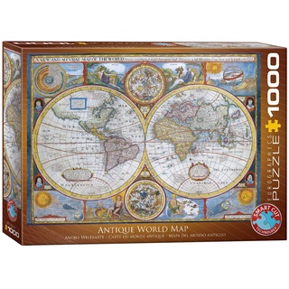 Eurographics Antique World Map 6000-2006