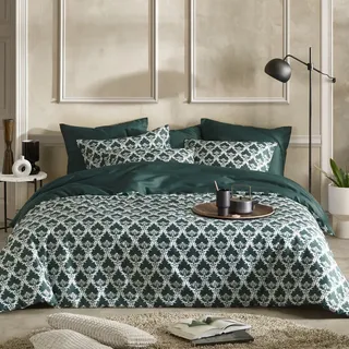 De Witte Lietaer Bettbezug Baumwollsatin, Rokoko - 140 x 200/220 + 60 x 70 cm - Baumwolle