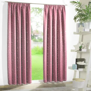 WECKBRODT Sarin Kräuselband 135 x 175 cm Rosa 1 Stk.