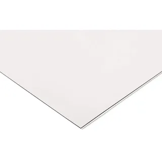 RS PRO PETG Kunststoffplatte, Transparent, 1mm x 1250mm x 1250mm / 1.27g/cm3 bis +65°C, Voll