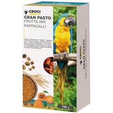 Croci Gran Pasto Mix aus Obst Papageien, 2er Pack (2 x 700 ml)