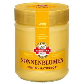 BIHOPHAR Sonnenblumen-Honig, 500g