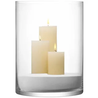LSA International Säulenvase/Kerzenhalter 40 cm, H 40 x Ø30 cm