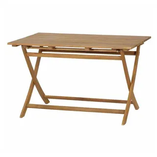 Siena Garden Falun Klapptisch 120 x 80 x 74 cm Akazie geölt