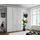 Drehtürenschrank Monaco 148,5 x 216 x 58 cm Grau