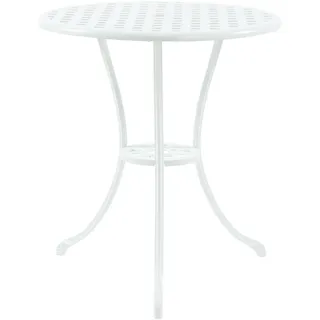 casa.pro Bistro-Set 3-tlg. Weiß