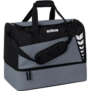 Erima Six Wings Sporttasche mit Bodenfach slate grey/schwarz L