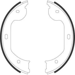 A.B.S. Bremsbackensatz, Feststellbremse 9109 für VAG BMW