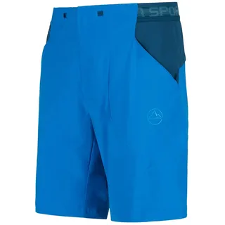 La Sportiva Wanderhose Guard Short (elastischer Bund mit Kordelzug) kurz blau Herren