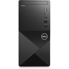 Dell 3910 (Intel Core i3-12100, 8 GB, 256 GB, SSD, Nicht verfügbar), PC, Schwarz
