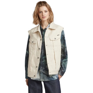 G-STAR RAW Damen Oversized Denim Weste Evergreen