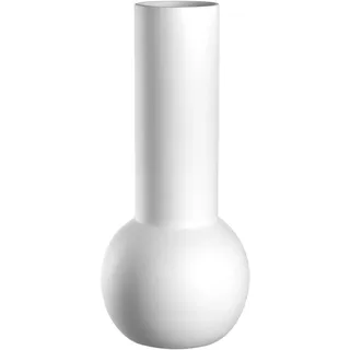 LEONARDO HOME Brera Keramikvase, 1 Stück, Schlichte Vase aus Keramik, geometrische Form, modernes Kunstwerk für stilbewusste Einrichtungsliebhaber, zeitgemäße Akzente, Höhe 42 cm, schwarz, 059013