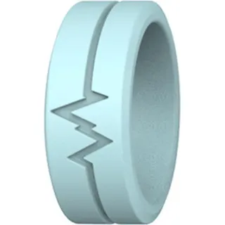 Überleben im Freien leuchtende Silikonring Frauen Männer im dunklen Finger leuchten