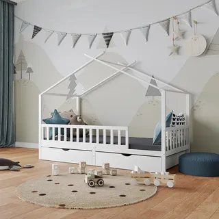 VitaliSpa Kinderbett, Franka Weiß - Weiß
