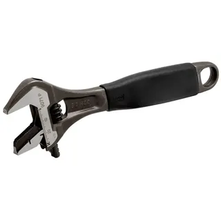 Bahco Phosphated With ErgoTM Rubber Handle Central Knurled Wheel And Reversible Jaw English 28 Mm Engländer - Multicolor - One Size