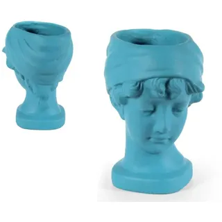 L.Non Vase, für Damen, Türkis, 25 x 18 x 29 cm