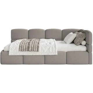 Selsey Jugendbett Cloudy 90 x 200 cm Kiefer grau grau