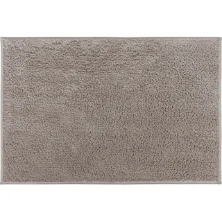 Grund Badteppich , Taupe , Textil , Abstraktes , rechteckig , 70x120 cm , Oeko-Tex® Standard 100 , für Fußbodenheizung geeignet, rutschfest , Heimtextilien, Badtextilien, Badematten