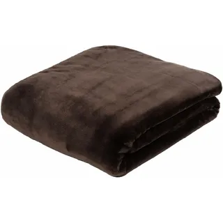 Gözze Premium Cashmere Feeling Kuscheldecke 220 x 240 cm Braun