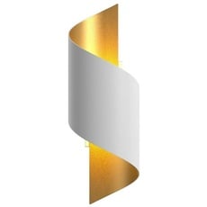 Bild Wandleuchte Desirio, weiß, goldfarben, G9, Metall