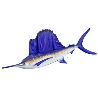 Gaby Das Fächerfischkissen - Purple / White - One Size