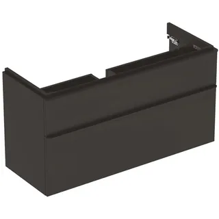 Geberit Smyle Square US für WT, m. 2 Schubladen, 500.355.JK.1, Farbe: lava / Grau