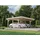 Doppel-Carport Karl 6,00 x 5,12 m beige inkl. Regenrinne
