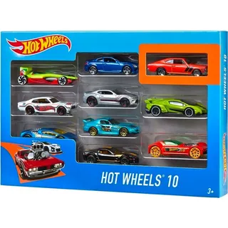 Hot Wheels 54886 - Geschenkpaket 10er Pack 1:64