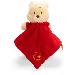 Disney Winnie Puuh Kopf mit Schmusetuch, aus 100 % recyceltem Material, Schmuse- & Einschlaftuch für Babys ab 0 Monaten, nachhaltig & weich