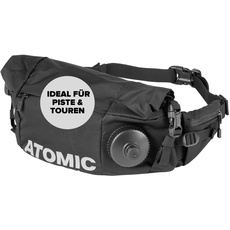 ATOMIC Nordic Thermo Bottle Belt - Flaschengürtel inkl. Trinkflasche - Isolierte Trinkflaschentasche - Flasche mit Push & Pull-Öffnung - Extra Fach für Zubehör