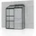 Ida 900 Alu Schwarz ESG 3 mm 0,9 m2