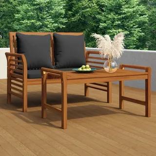 vidaXL Sofabank 60 x 81 x 60 cm Braun