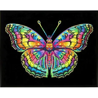 Carletto Diamond Painting Neon Schmetterling