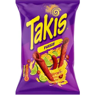 TAKIS - Mais-Snack Süßer Chili - 1 X 100 G