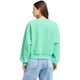 Roxy Rundhalspullover Grün / Türkis XL