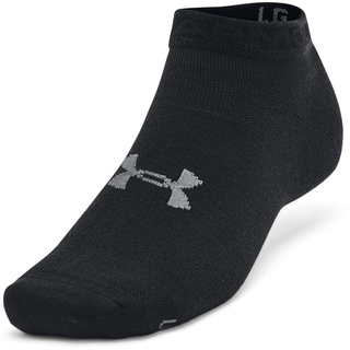 Under Armour Unisex UA Essential Low Cut 3pk Socks, Schwarz,L-XL