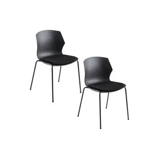 Mayer Stapelstühle myPRIMO 2511 17 01 26 397 schwarz Stoff, 2 St.