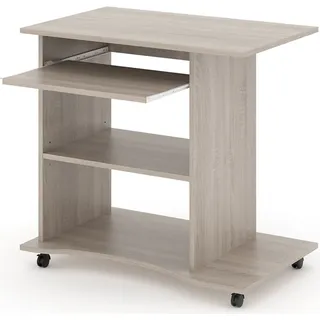 Vicco Schreibtisch Harm Sonoma 80 x 50 cm, Model 30278 - Braun