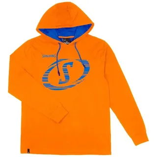 Spalding Fast Kapuzenpullover - Orange Ochre / Skydiver - M
