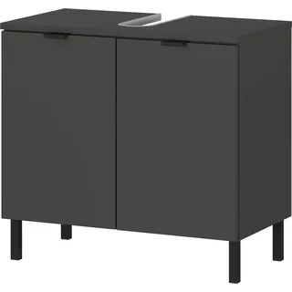 Germania Waschbeckenunterschrank 1980-547 60 x 56 x 34 cm Grau