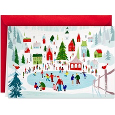 Hallmark Weihnachtskarten, Snowy City (40 Karten mit Umschlägen)