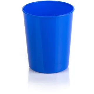 Becher 250 ml Trinkbecher Partybecher Kunststoffbecher Plastikbecher Kinderbecher, Mehrweg, Farbe blau