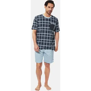 Babista Shorty "Kurzer Schlafanzug LEANDOR", blau