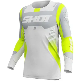 Shot Aerolite Sprint Langarm-trikot - Grey - S