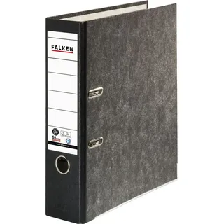Falken Ordner A4 80 mm Schwarz 2 Ringe 80024136