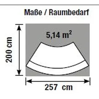 Kerkmann Bari 257,4x112,5cm