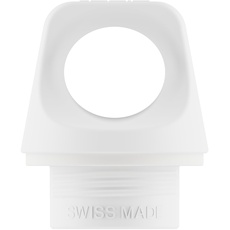 SIGG Screw Top White Verschluss (One Size), Ersatzteil für SIGG Trinkflasche mit Enghals oder WMB Adapter, auslaufsicherer Verschluss